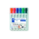 ステッドラー ルモカラー ホワイトボードマーカー 角芯 6色セット 351 B WP6