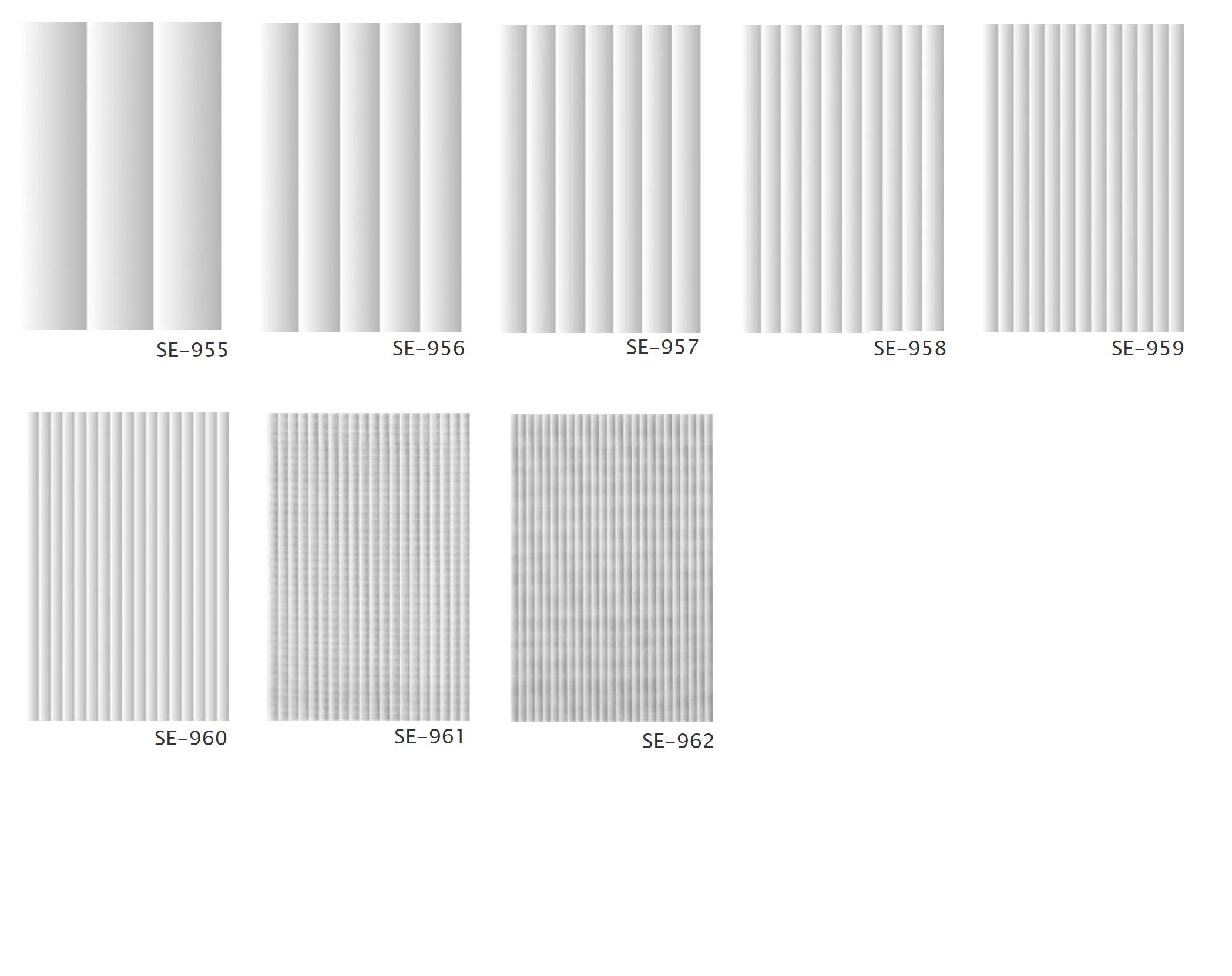 デリーター スクリーン グラデーション SE-955～SE-962