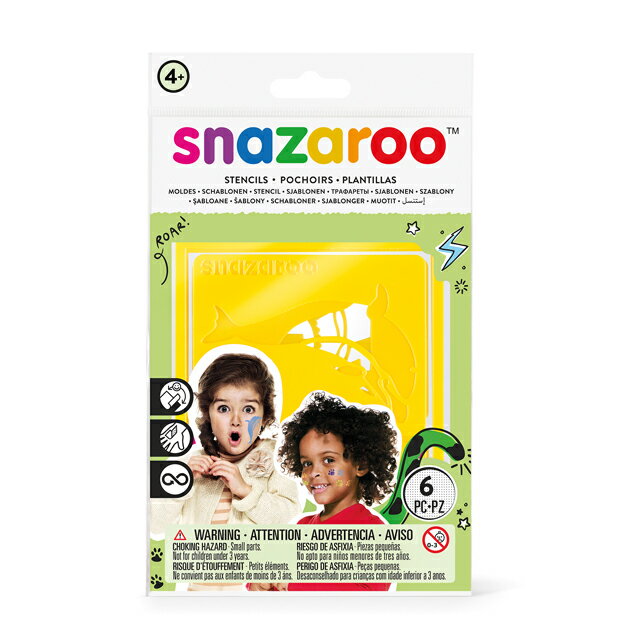 snazaroo スナザルー ステンシル アニマル 39698012