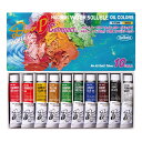 ホルベイン 水可溶性油絵具 アクアオイルカラー デュオ-P DU931 コンパクトセット 023931
