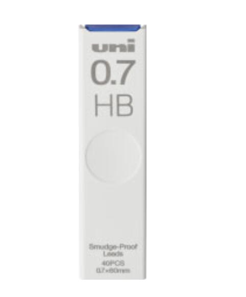 三菱鉛筆 uni ユニ シャープ替芯 硬度HB 0.7mm ULS0740HB