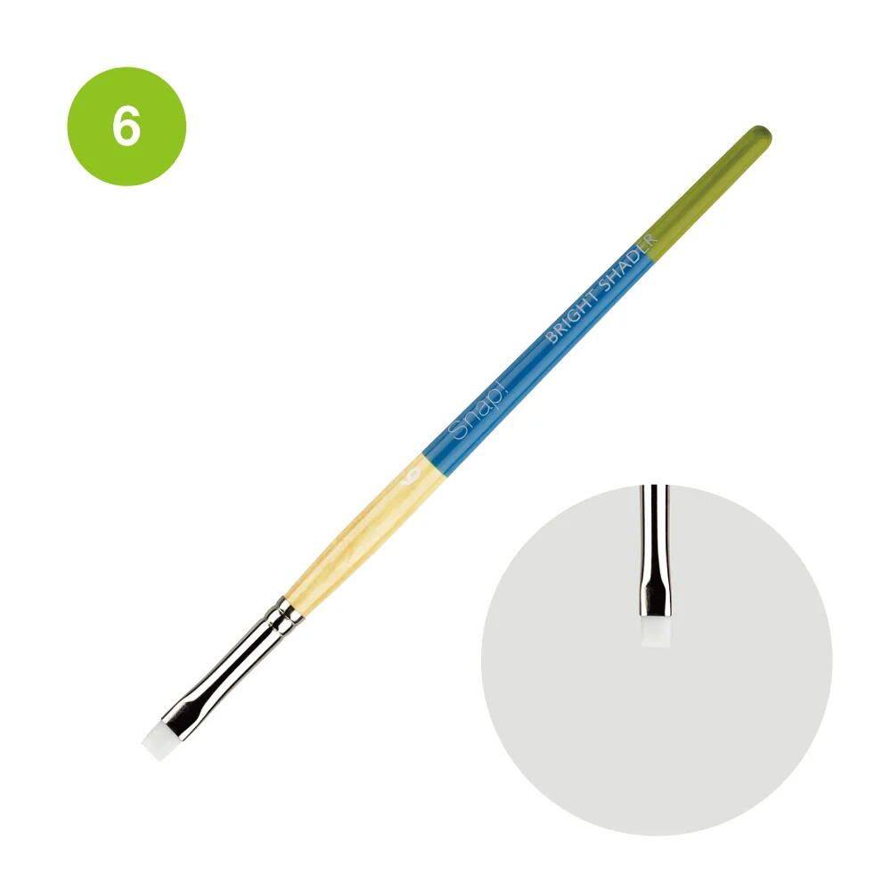 ホルベイン プリンストン 画筆 スナップ！ 9850 ホワイトタクロン ブライトシェーダー BS-6 108362