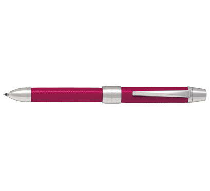 パイロット 多機能筆記具 2+1 RiDGE リッジ レザー 0.7mm細字+シャープ0.5mm レッド BTHR-3SL-R