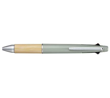 三菱鉛筆 油性ボールペン ジェットストリーム 多機能ペン 4&1 BAMBOO セージ MSXE5200B5.52