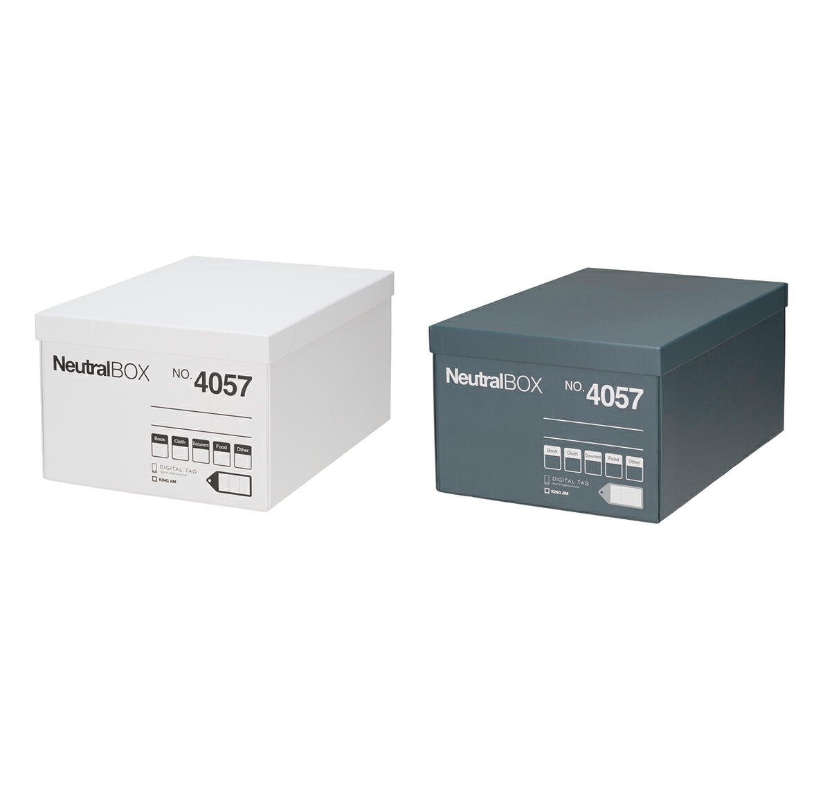 キングジム ニュートラルボックス 4057