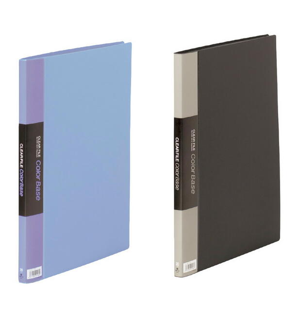 キングジム クリアーファイルカラーベース B4S 20ポケット 142C