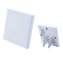 ナカバヤシ 紙製組み立てキャンバス 130×130mm 2枚セット ホワイト PAC-1313-2PWH