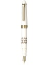 セーラー万年筆 Classic Ko 蒔絵文房万年筆 Bamboo mesh SV ホワイト 細字 F 10-3546-210(3)