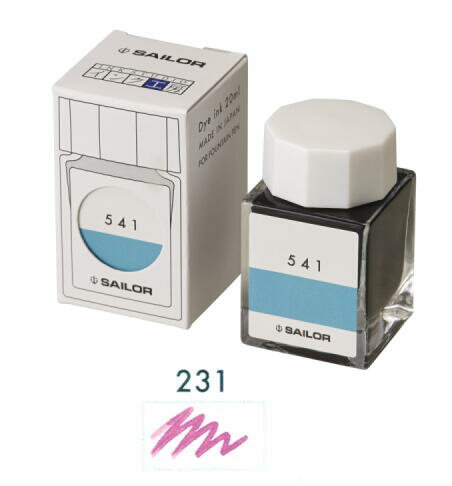 セーラー万年筆 万年筆用ボトルインク インク工房 染料 20ml 231 13-1210-231(3)