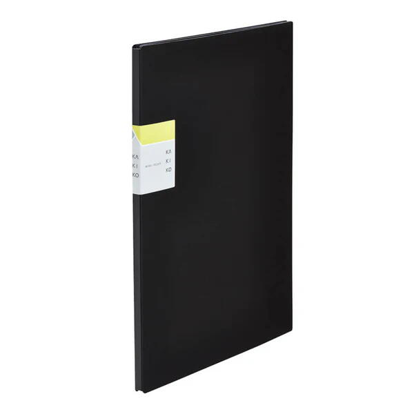 キングジム カキコ 楽譜ホルダー A4 タテ型 3面 クロ 8635-BK 2冊入