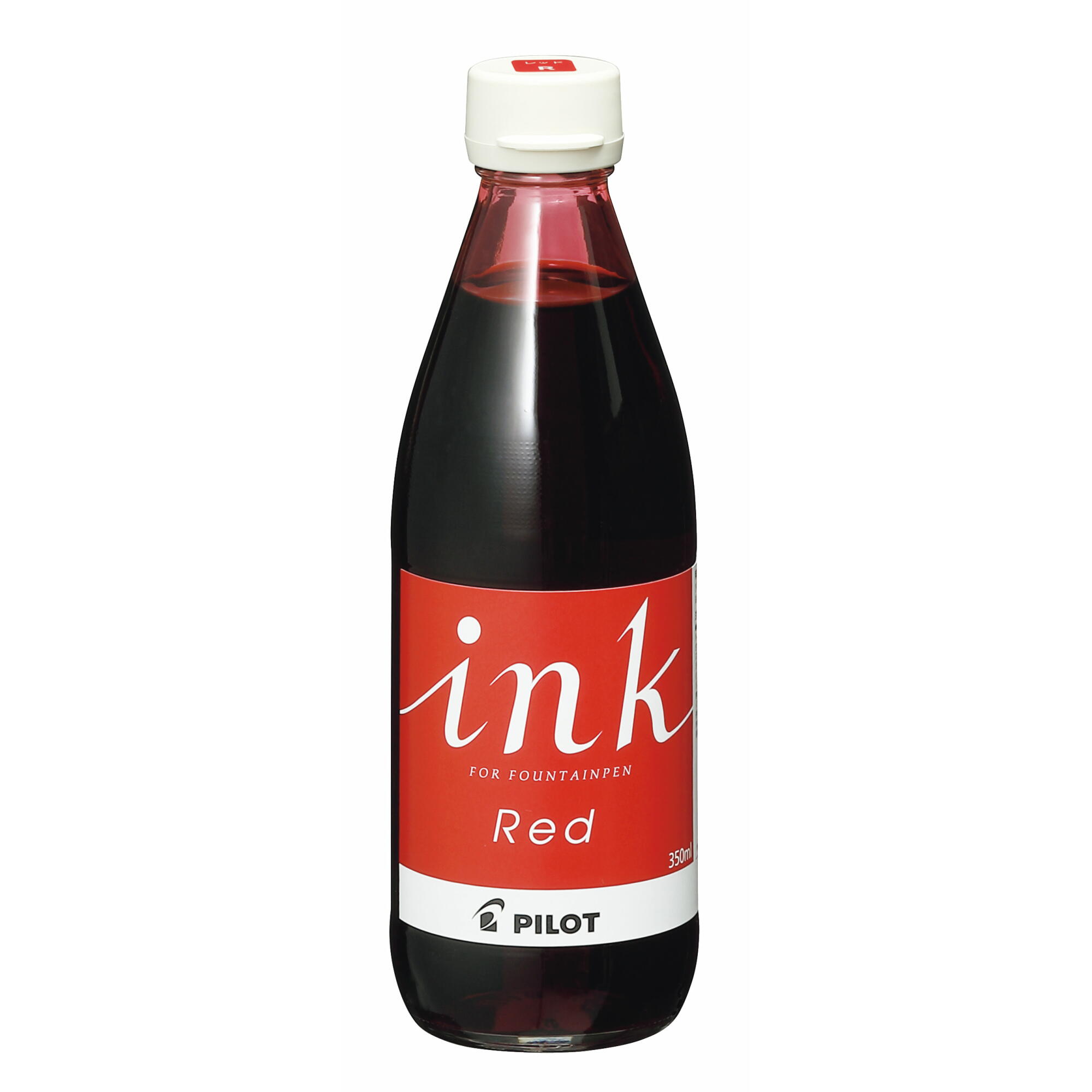 パイロット 万年筆用インキ 350ml レッド INK-350-R