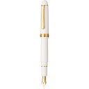 PLATINUM プラチナ万年筆 #3776 CENTURY センチュリー #2 シュノンソーホワイト 万年筆 PNB-15000 C 極太 1751025(3)