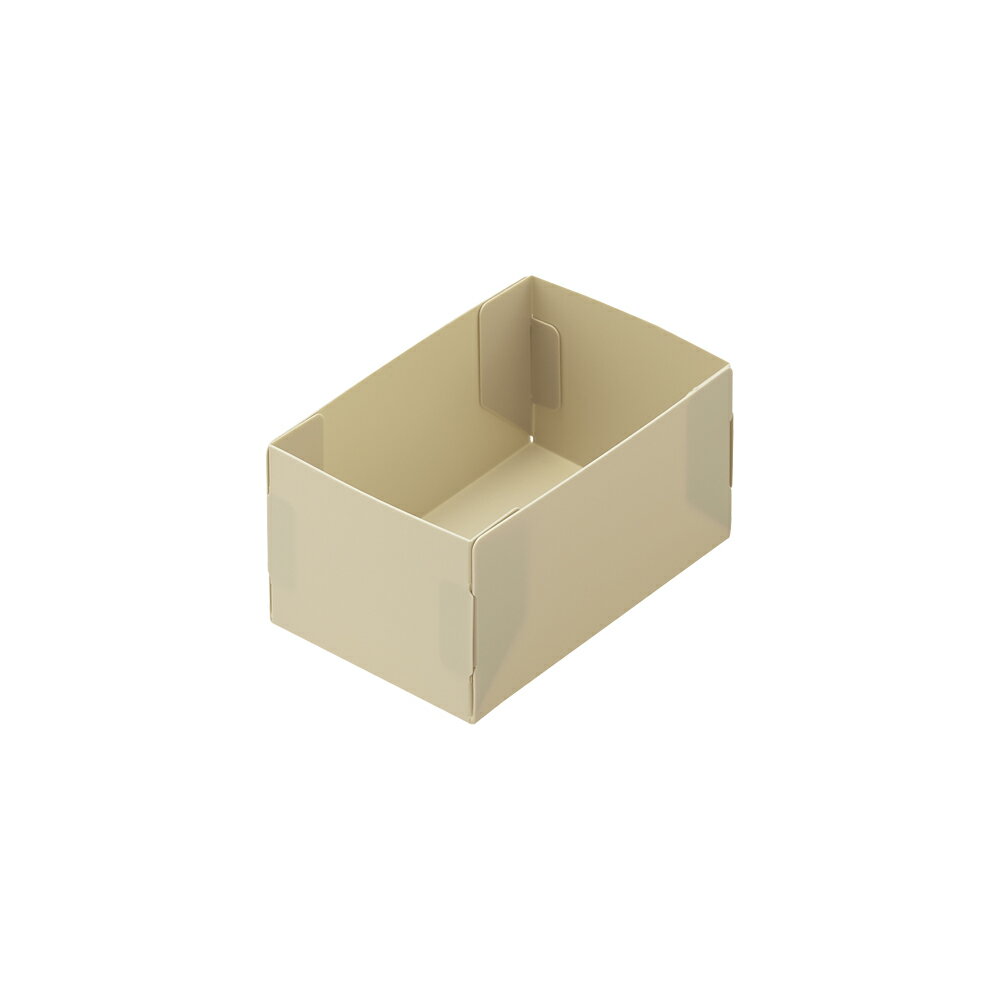 リヒトラブ Roomy 仕切りケース ベージュ 1組4枚入 A-797-16