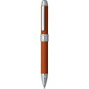 PLATINUM プラチナ万年筆 多機能筆記具 ダブル 3 アクション 牛本革巻き MWBL-3000 #62 キャメル 2714620