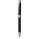 PLATINUM プラチナ万年筆 多機能筆記具 ダブル 4 アクション MWB-3000F #1 ブラック 2808010