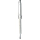 PLATINUM プラチナ万年筆 多機能筆記具 ダブル 3 アクション スターリングシルバー MWB-10000SA #4 コウシ 2711040(3)
