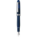 PLATINUM プラチナ万年筆 #3776 CENTURY ロジウムフィニッシュ #51 シャルトルブルー 万年筆 PNB-18000CR M 中 1752513(3)