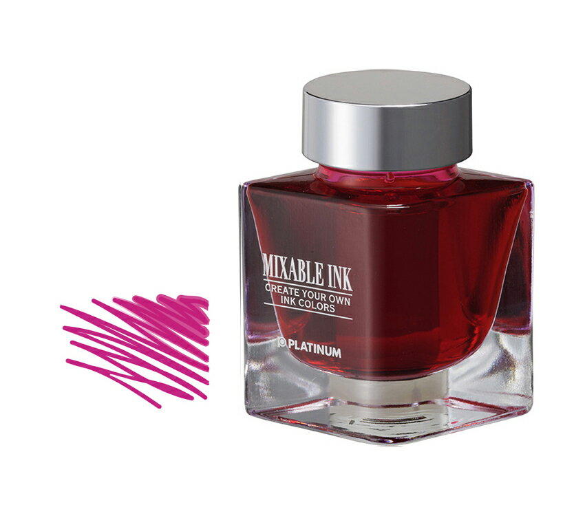 プラチナ ミクサブルインク ミニ 万年筆用 水性染料インク シクラメンピンク #11 INKM-1000-21 4553210