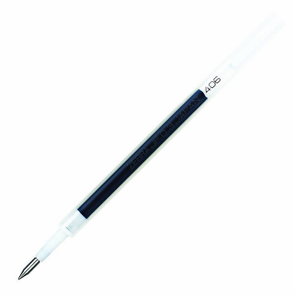 ゼブラ ジェルボールペン替芯 サラサ単色用 JF-0.3芯 黒 RJF3-BK