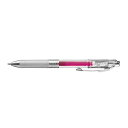 ぺんてる ゲルインキボールペン エナージェル インフリー 極細 0.4mm ピンク BLN74TL-P(3)