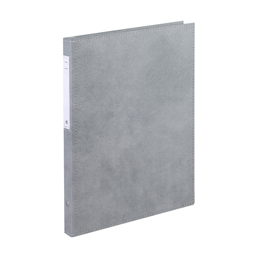 リヒトラブ カルテブック CY4-4L スタンダード A4 4穴 シルバー HB407-6