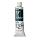 ホルベイン 水可溶性油絵具 アクアオイルカラー デュオ 緑系 40ml DU252 フタログリーン 3本入 023252