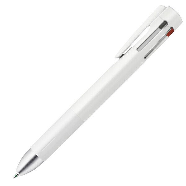 樂天商城 - ゼブラ エマルジョン 多機能ボールペン blen ブレン4+S 0.5mm 白 B4SAS88-W