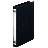 リヒトラブ スプリングファイル A4S 黒 F-11