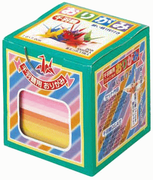 トーヨー「千羽鶴用おりがみ（千羽鶴7.0BOX）」（002003）のサムネイル