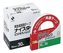 樂天商城 - ニチバン ナイスタック 両面テープ ビジネスパック 10mm幅 NWBP-10