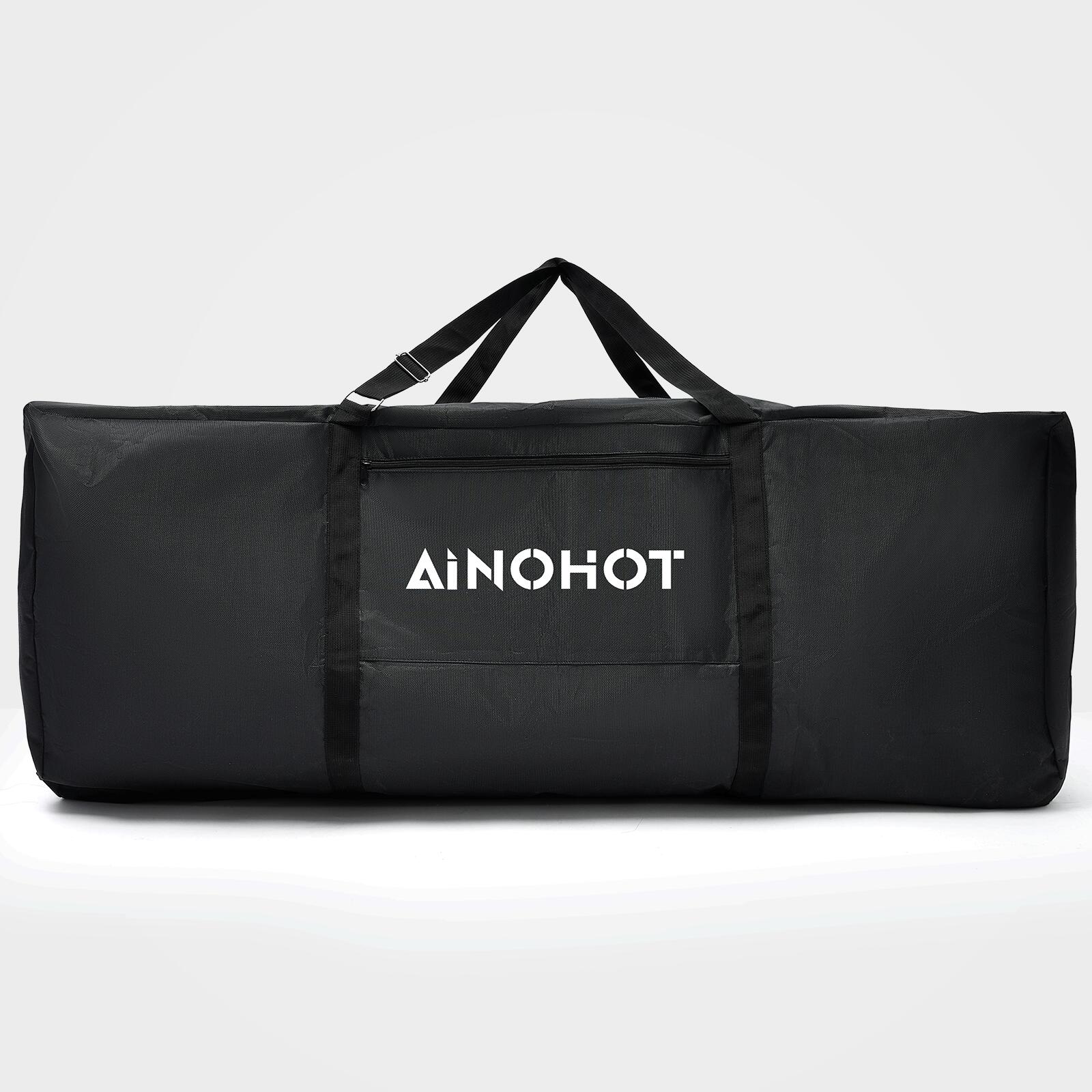 AINOHOT S07対応収納バック 電動キックボード用バッグ フロントバッグ 小物収納バッグ ハンドバッグ ショルダーバッ…