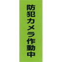 【SS-652　防犯カメラ作動中ステッカー】　大型防犯ステッカー　（各種店舗・事務所・倉庫・金融機関・コンビニエンスストア向け）(SS652)