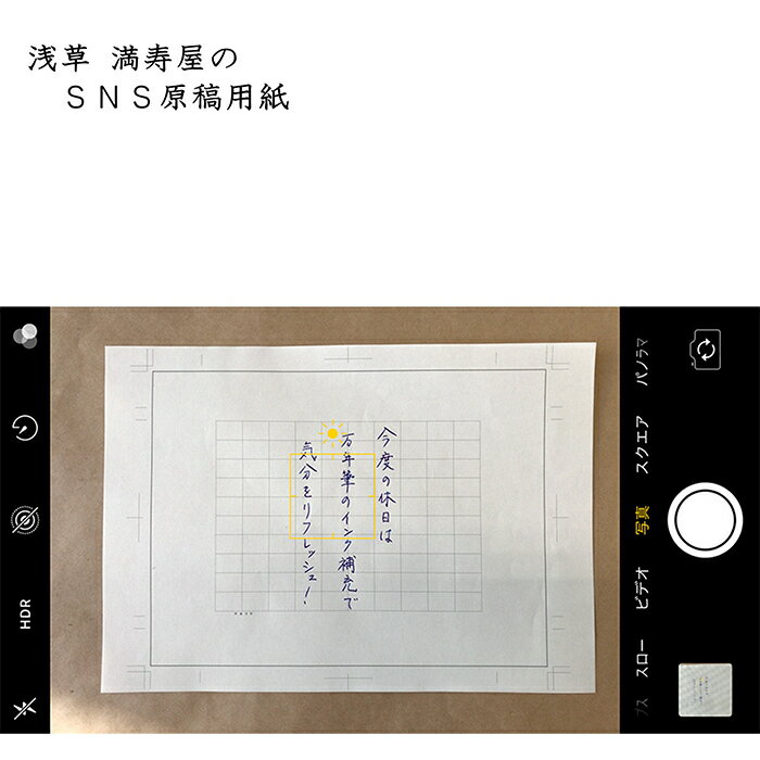 満寿屋 SNS原稿用紙100枚入