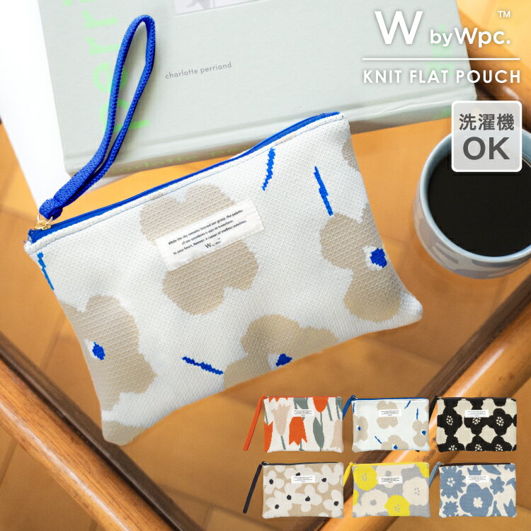 【Wpc.公式】Wpc. Patterns ギフト対象 グッズ ニットフラットポーチ【レディース 小