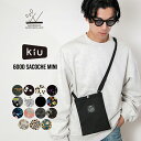 ギフト対象【KiU公式】600D サコッシュ ミニ《メール便対象》【撥水 防水 ショルダー バッグ おしゃれ メンズ レディース】