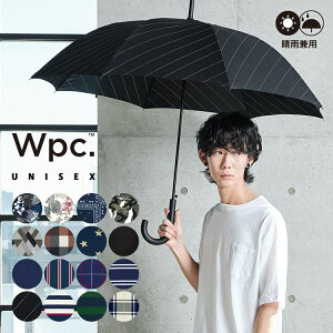 【お買い物マラソン中★ポイント10倍】【セール★50%オフ】【Wpc.公式】雨傘 UNISEX ベーシックジャンプアンブレラ【長傘 長雨傘 おしゃれ ユニセックス 男女兼用 メンズ 男性 レディース 女性 ジャンプ傘 晴雨兼用 UVカット 無地 シンプル】