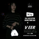 【GWセール★30%オフ】ギフト対象【KiU公式】フルリフレクター ドローストリングバッグ《メール便対象》【VEER リフレクターバッグ ショルダーバッグ おし...