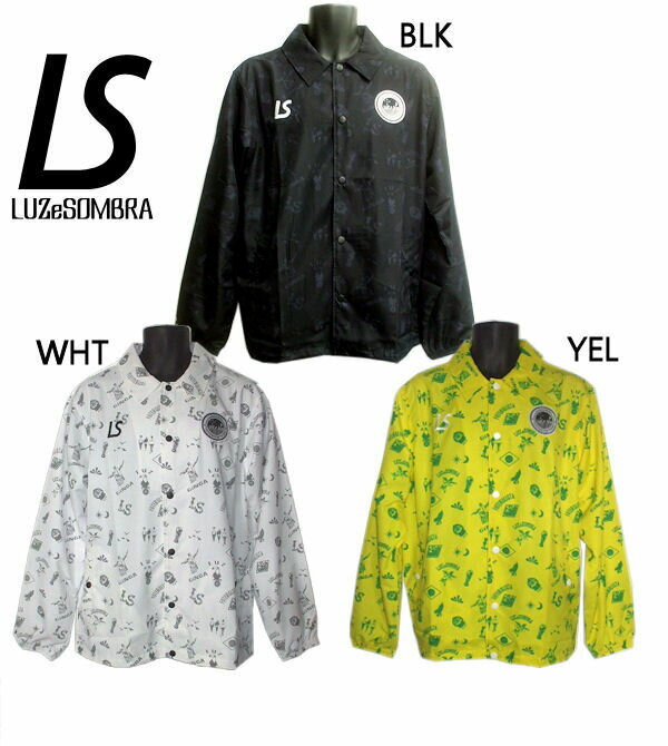 【30％OFF】ルース イ ソンブラICONS GRAFFITI COACHジャケットSALE【LUZ e SOMBRA】【送料無料】【フットサル】メッシュ裏地/S1732304