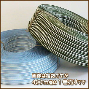 手芸用紙バンド(クラフトバンド)400m巻ストライプカラー『13本取ストライプ』