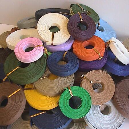 【数量限定】手芸用紙バンド：お役立ち端材パック（約1Kg＝約100m）端材だけど使い道いろいろ！　色・m数・おまかせのおまとめオトク袋♪