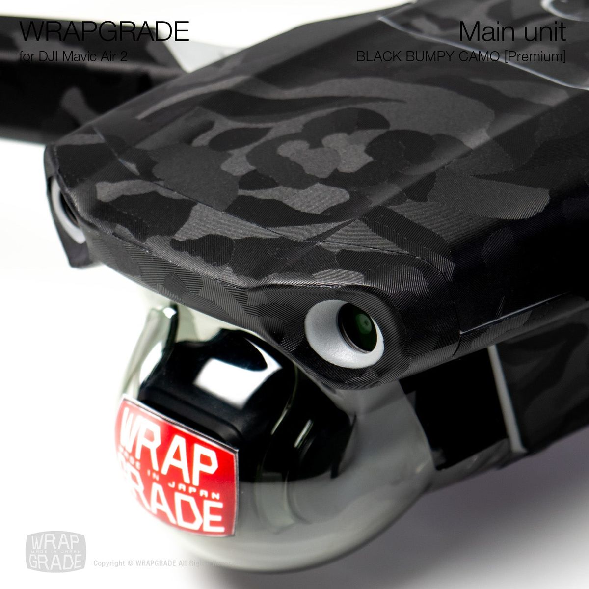 【公式】WRAPGRADE ラップグレード ドローン用 カスタム スキンシール DJI Mavic A...