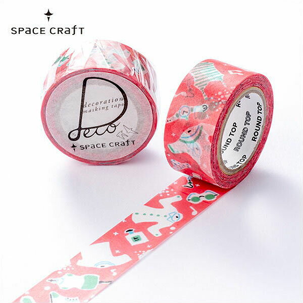 【楽天スーパーセール限定特価】マスキングテープ ROUND TOP 丸天産業 ラウンドトップ SPACE CRAFT fas..