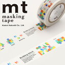 マスキングテープ mt カモ井加工紙 mt for kids 積み木 (15mmx7m ミニ紙管) MT01KID026