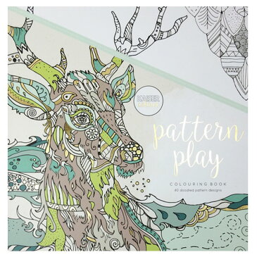 大人の塗り絵 カイザークラフト カラーリングブック Pattern Play(パターンプレイ) CL527
