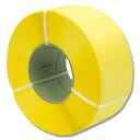 梱包用バンド PPバンド 黄 機械用 1巻(3)