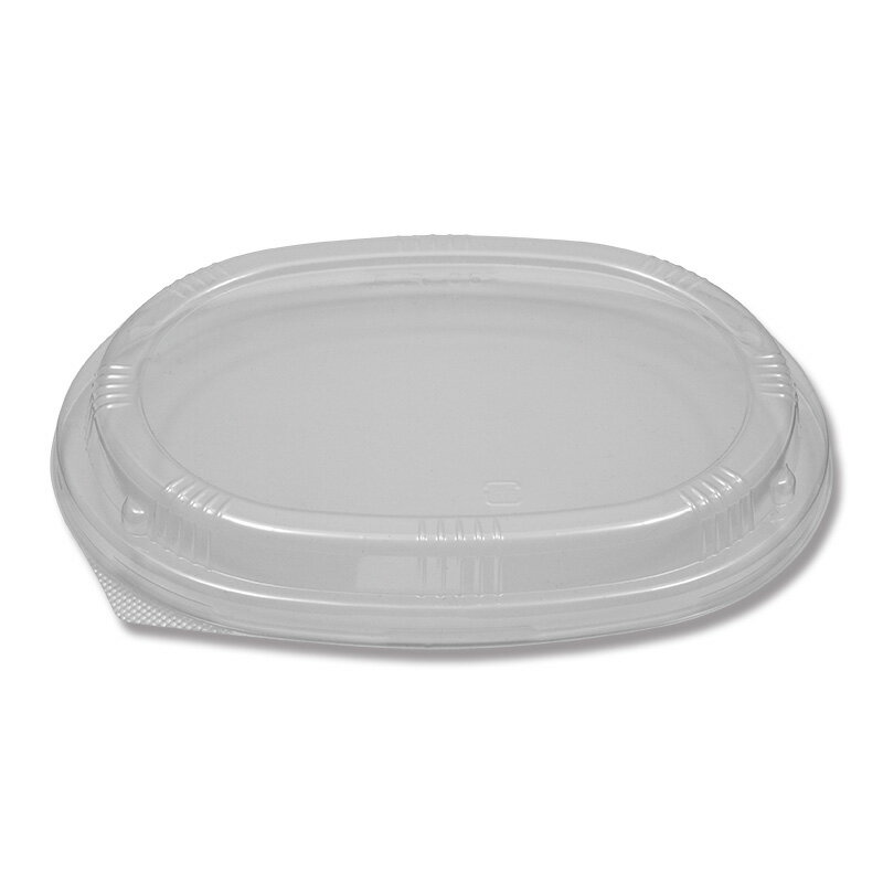 箱 食品容器 ふぁるかたぼっくす 楕円 120×H170 透明フタ 50個