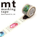 マスキングテープ mt カモ井加工紙 mt fab 穴あきテープ 鉱石(25mm×3m) MTDP1P06