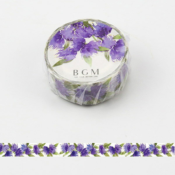 【楽天スーパーセール限定特価】マスキングテープ BGM ビージーエム 花笑 BM-SPS011 四季の色 15mm×7m