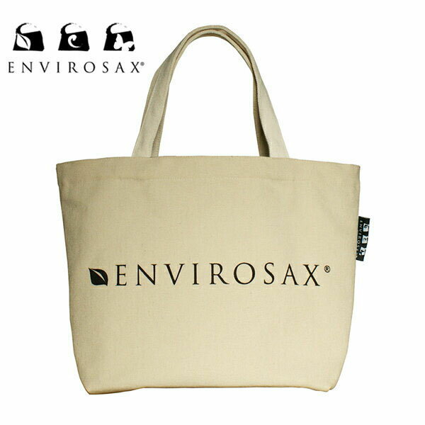 エンビロサックス トートバッグ ENVIROSAX エンビロサックス Miniコットントートバッグ EVB340C-LGNA