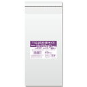 OPP袋 ピュアパック T12-23.5(長3サイズ) テープ付き 100枚 透明袋 梱包袋 ラッピング ハンドメイド